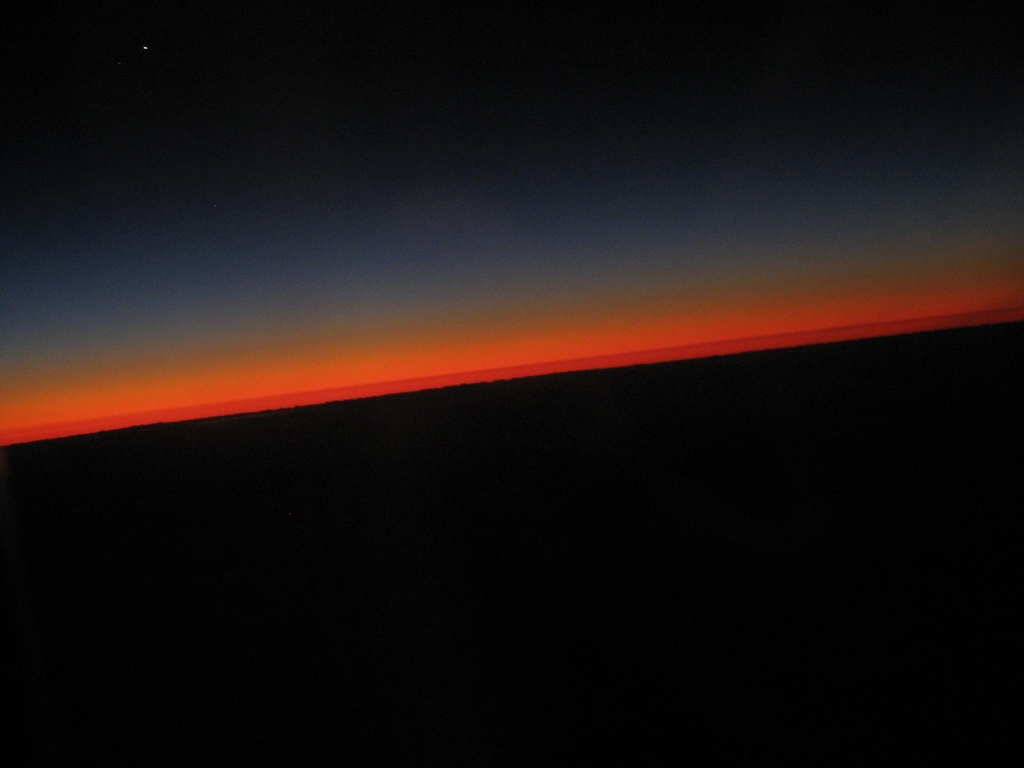 Sunset Over the Pacific